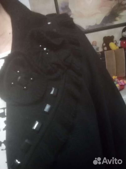 Пальто пончо