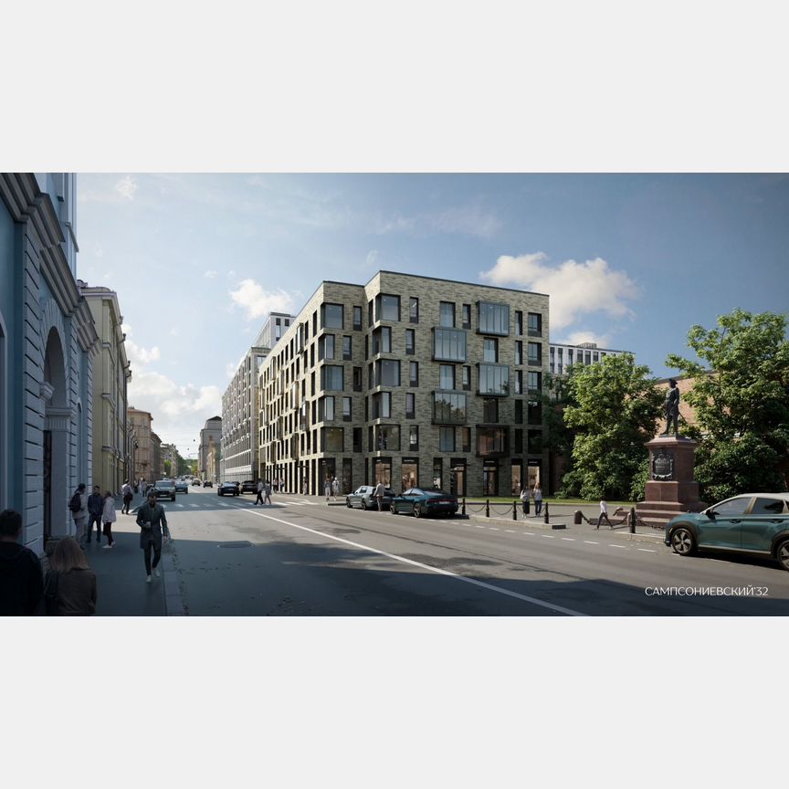 3-к. квартира, 97,5 м², 5/10 эт.