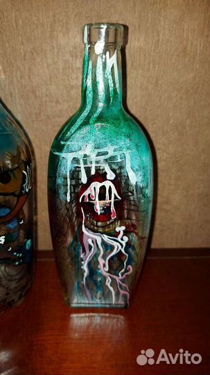 Бутылка декоративная
