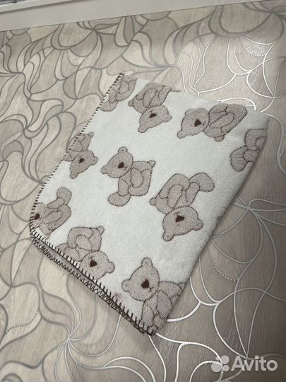 Детский флисовый плед