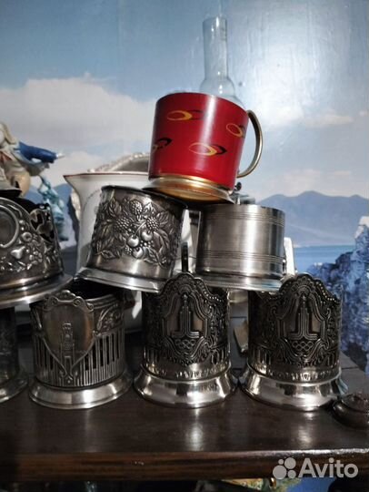 Подстаканники коллекционные,винтаж