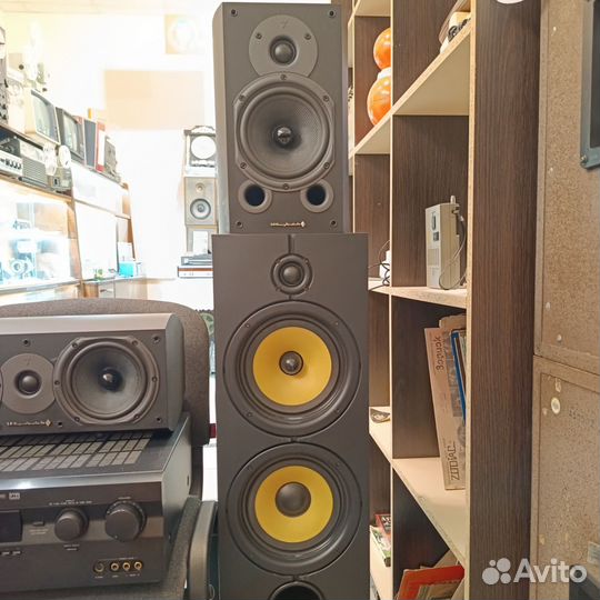 Акустика wharfedale + ресивер yamaha