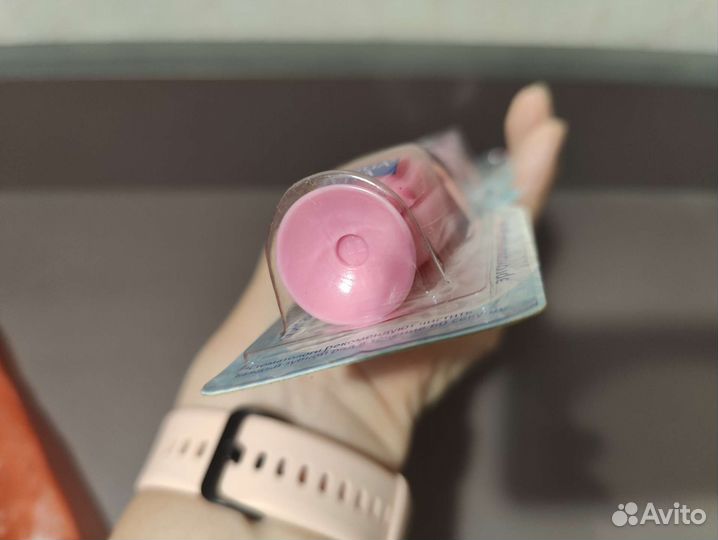 Зубная щетка детская 3+ розовая