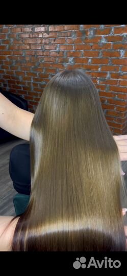 Кератин Ботокс Восстановление волос Пилинг