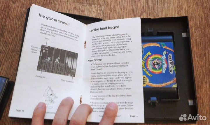 Лицензионная игра Tiny Toon Sega Genesis