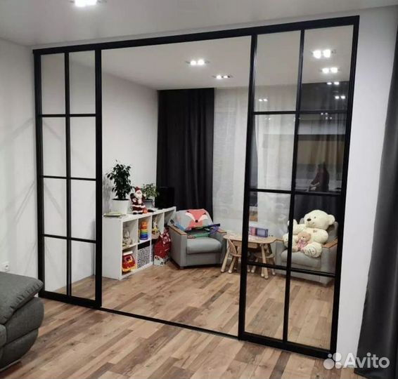 Раздвижные системы, межкомнатные перегородки