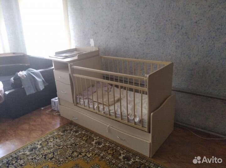 Детская кроватка трансформер бу