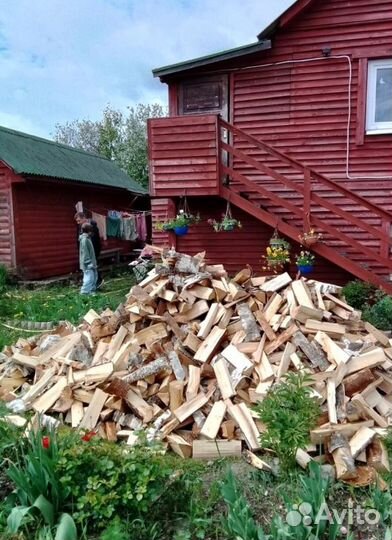 Дрова с доставкой Березовые в укладку