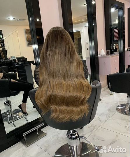 Наращивание натуральных волос