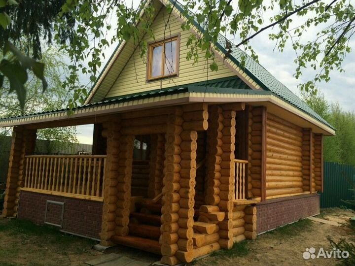 Срубы домов, бань, строительные работы