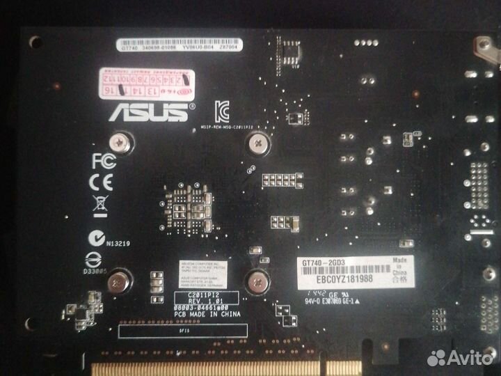 Видеокарта gt740-2gd dr3