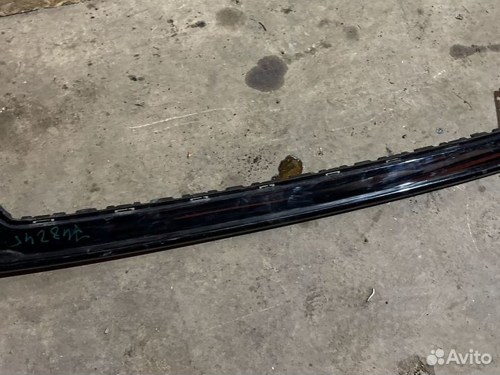 Спойлер заднего бампера Mercedes S400 2014