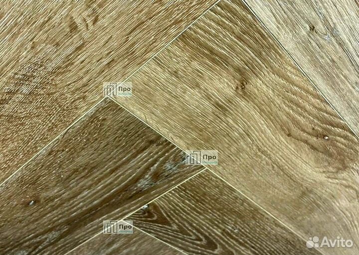 Виниловый ламинат елочкой