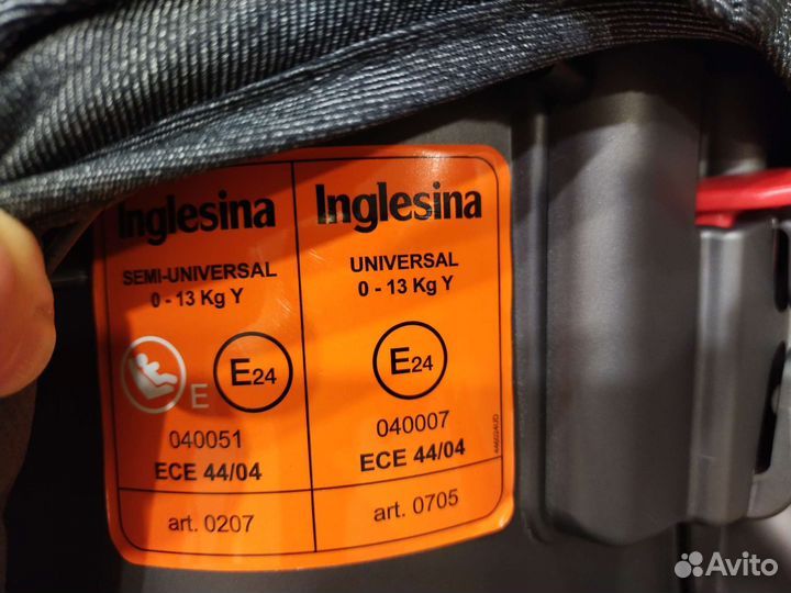 Автокресло (автолюлька) inglesina 0-13 кг