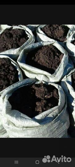 Навоз перегной в мешках