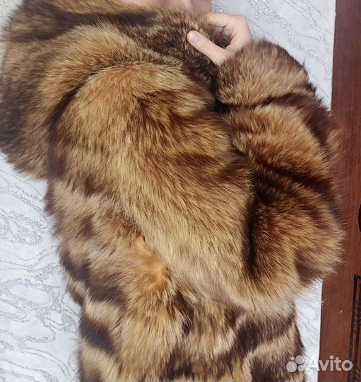 Шуба королевский енот