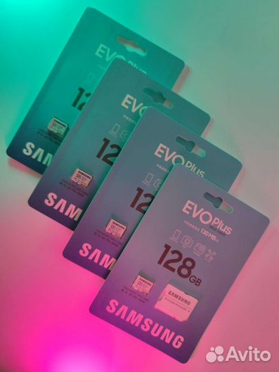 Карты памяти Samsung EVO Plus 128gb и 256gb