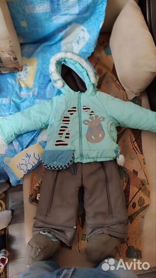 Зимний комбинезон для девочки
