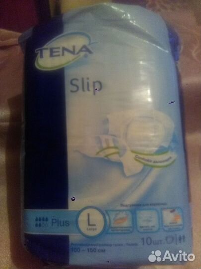 Подгузники для взрослых почти 2 упк. размер L