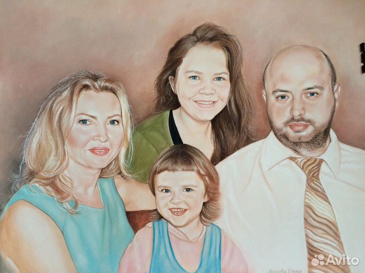 Портреты по фотографии