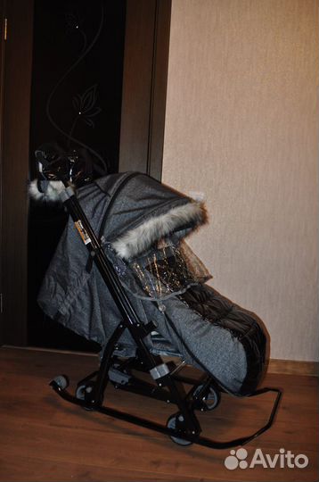 Коляска санки Vulpes в идеальном состоянии