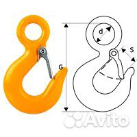 Трос буксировочный 12 тн. скоба-скоба / 4 м