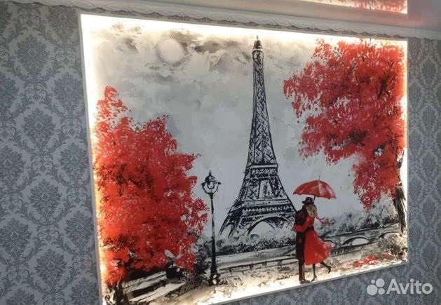 Натяжные потолки, жалюзи, рулонные шторы