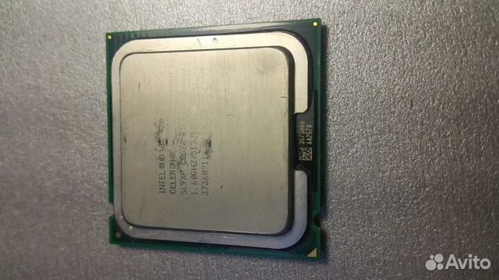 Процессор intel селерон с кулером рабочий