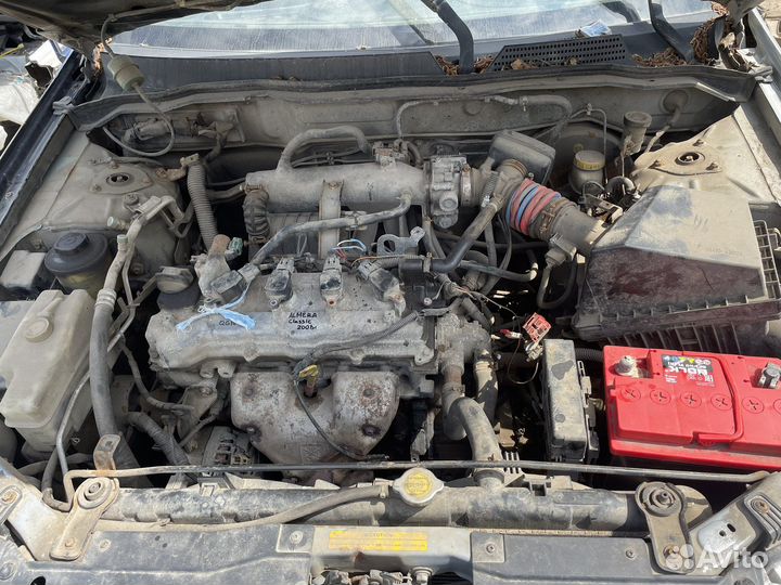 Разбор nissan almera classic b10 2008 год