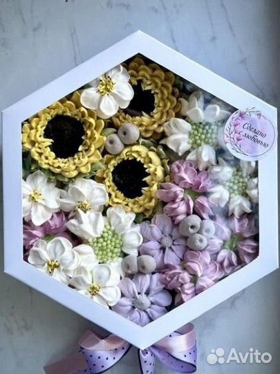 Зефирный букет