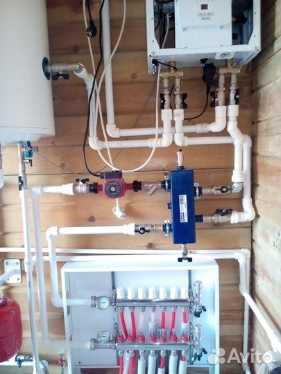 Отопление дома теплым полом