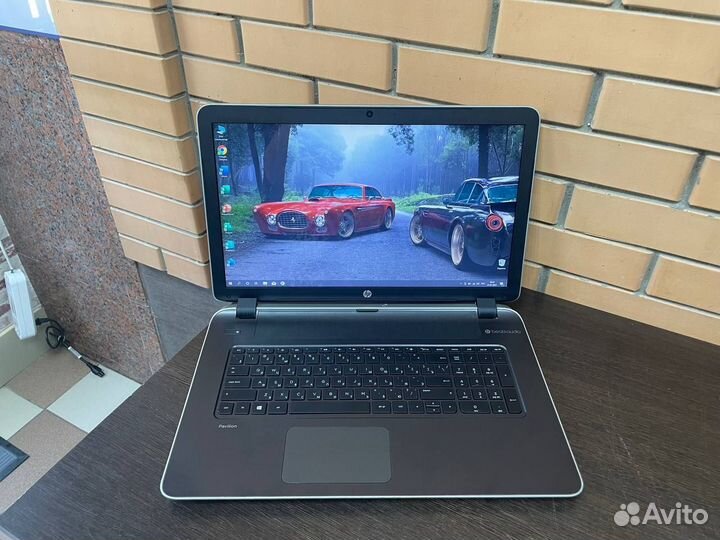 Большой ноутбук HP/i3-4/8Гб/SSD