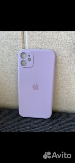 Силиконовый чехол на iPhone 11(новый)