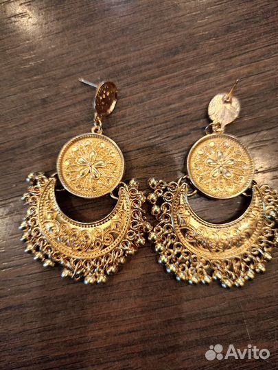 Сережки бижутерия