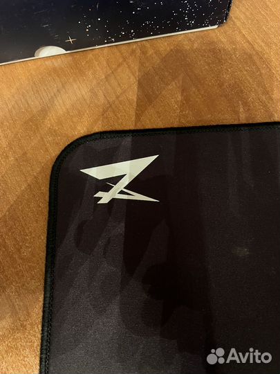 Коврик для мыши и клавиатуры большой gaming black