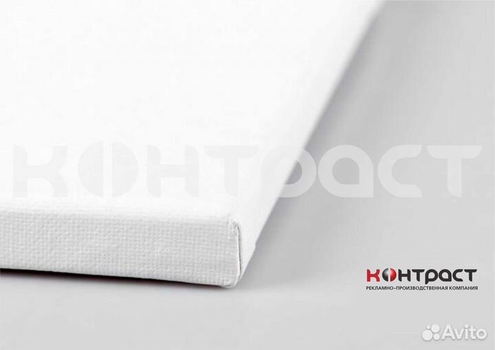 Холст на подрамнике лен