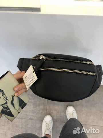 Сумка поясная vagabond кожа