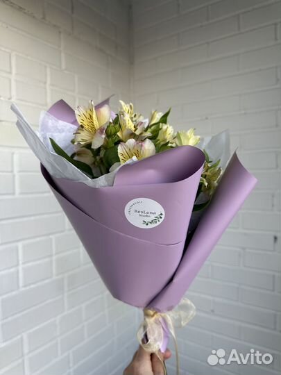 Альстромерия, букет Альстромерии, доставка цветов