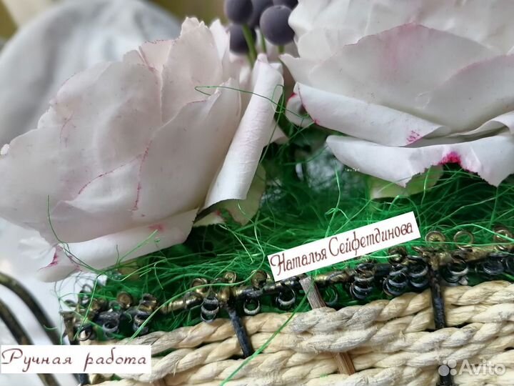 Цветы ручной работы