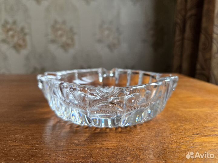 Пепельница хрустальная