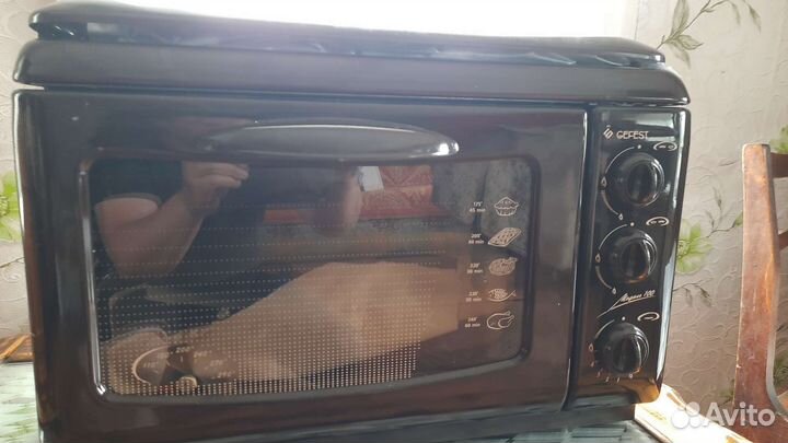 Настольная газовая плита гефест