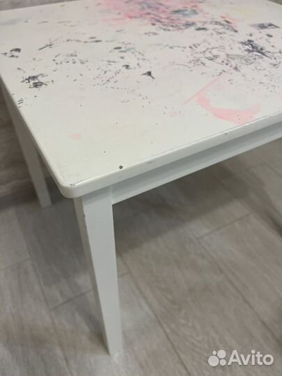 Детский стол и стул IKEA