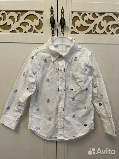 Рубашка для мальчика 122
