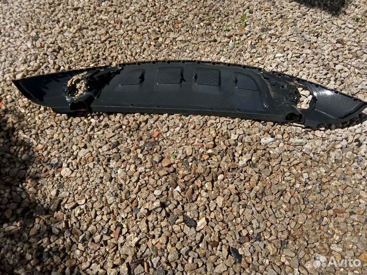 Спойлер бампера Фольксваген Тоуарег Touareg