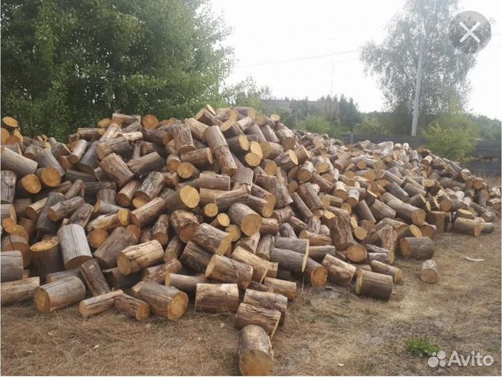 Дрова колотые