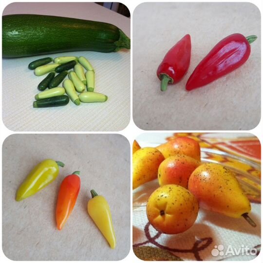 Новые мини фрукты овощи грибы игрушки для развития