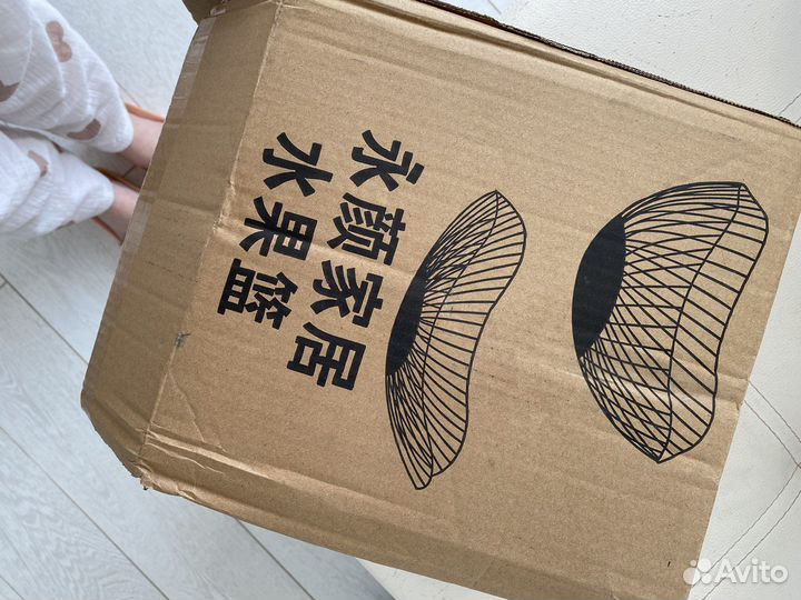 Ваза для фруктов новая