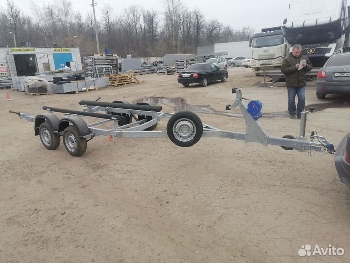 Прицеп для катера 81773G.021.Фаркопы. Установка