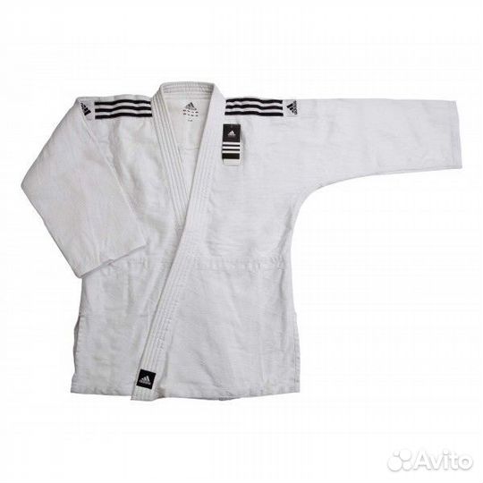 Кимоно для дзюдо белое р. 130 Адидас