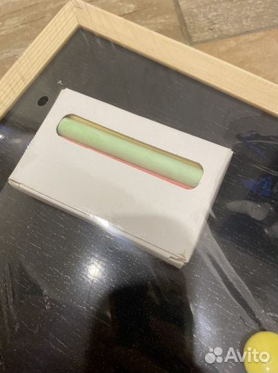 Меловая магнитная доска новая